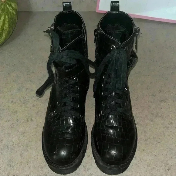 Mia Combat Boots - Picture 2 of 6